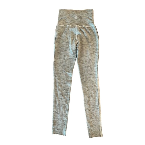FP Free People Movement Heathered Green Leggings High Waist Size XS - Picture 2 of 4